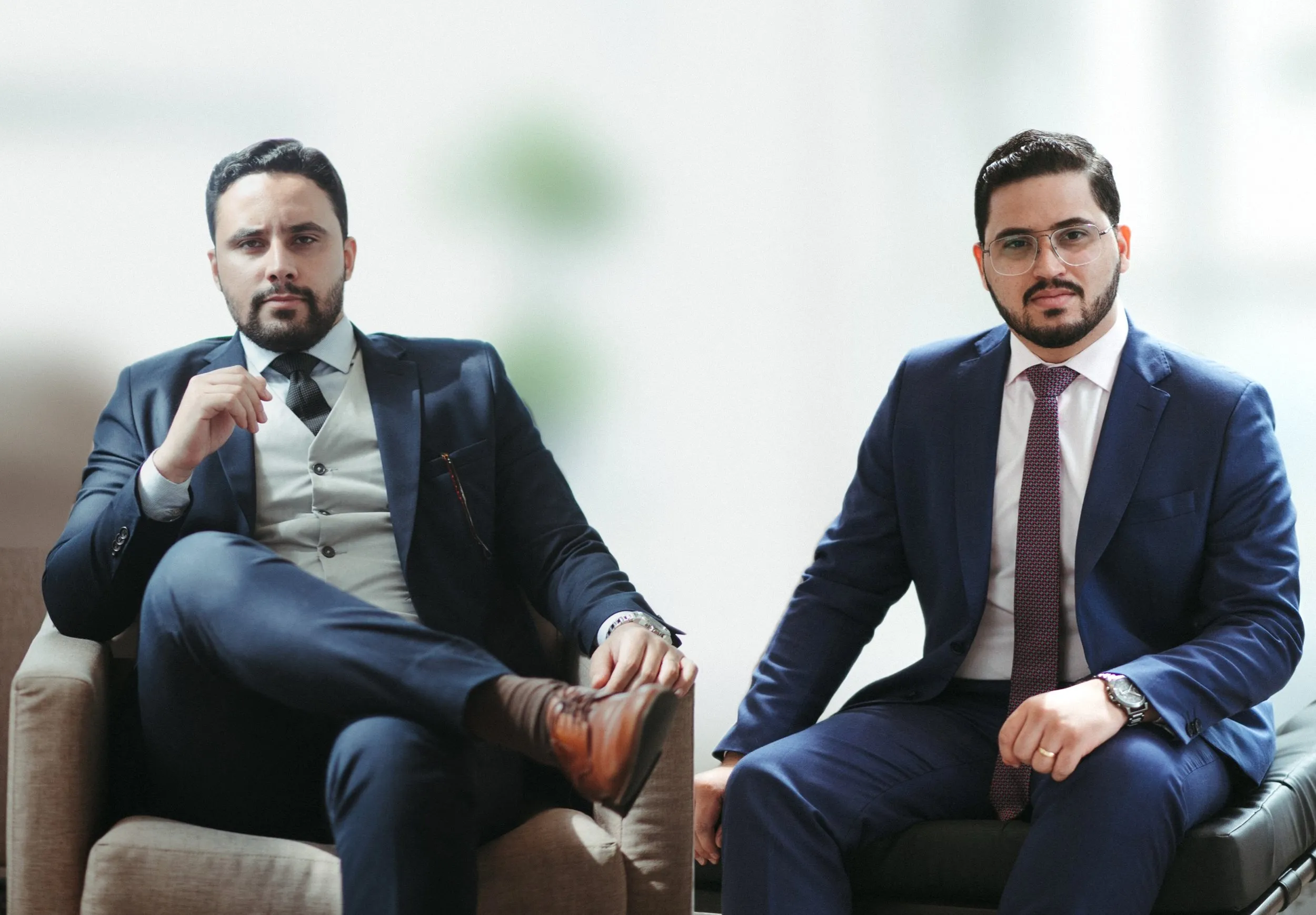 Marcos Agnelo Teixeira e Matheus Magalhães Jardim, sócios do escritório